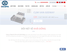 Tablet Screenshot of khaidong-geeway.com
